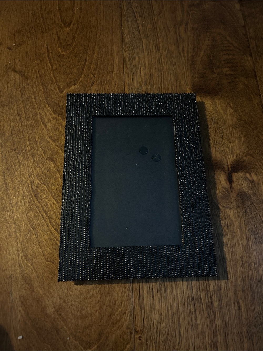 Isaac Mizrahi New York Black Beaded Photo Frame